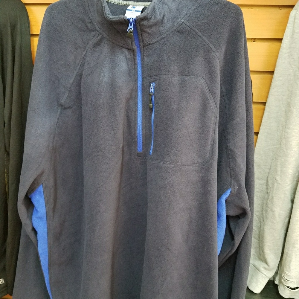 starter zip fleece pullover
